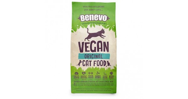 Benevo Benevo Original Vegan Cat Food – Popolna Rastlinska Hrana za Odrasle Mačke