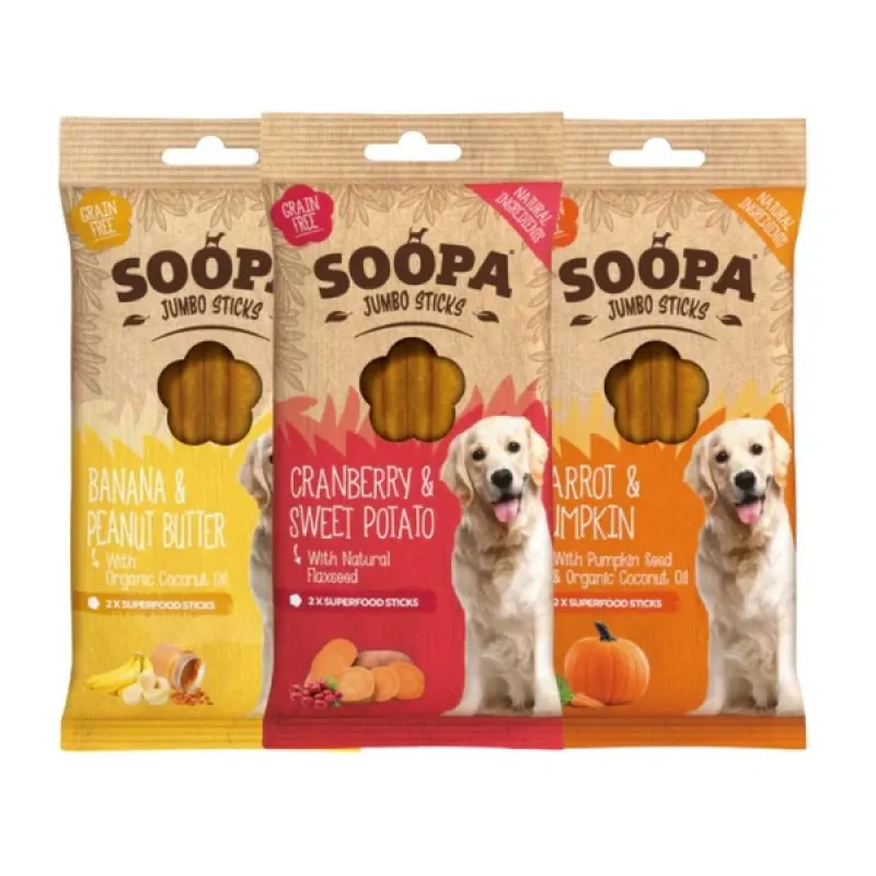 Soopa JUMBO Dentals KORENČEK in BUČA