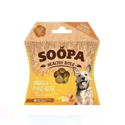 Soopa Bites BANANA in ARAŠIDOVO MASLO