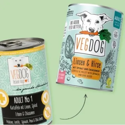 Vegdog ADULT Leča in proso